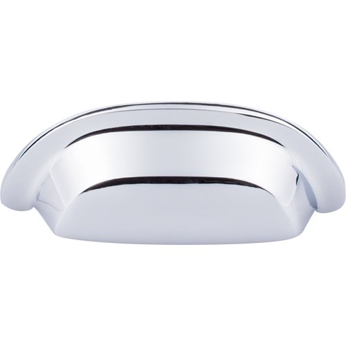 Top Knobs Aspen II 3" Centers Cup Pull in Polished Chrome