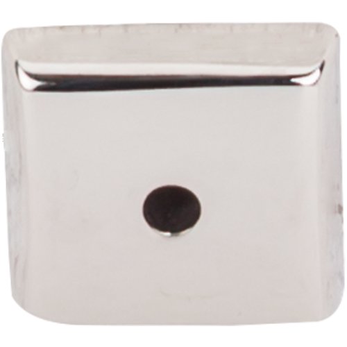 Top Knobs Aspen II Square 7/8" Knob Backplate in Polished Nickel
