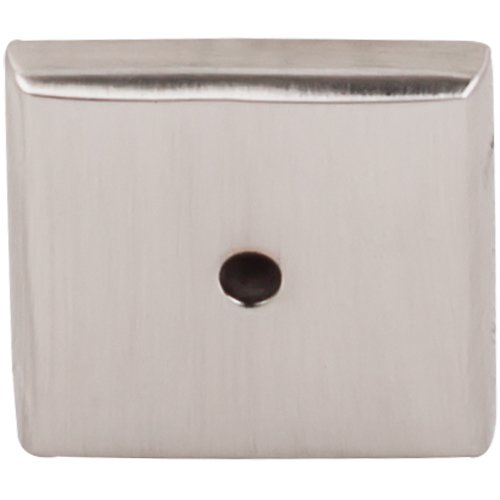 Top Knobs Aspen II Square 1 1/4" Knob Backplate in Brushed Satin Nickel