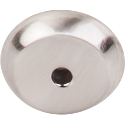 Top Knobs Aspen II Round 7/8" Knob Backplate in Brushed Satin Nickel