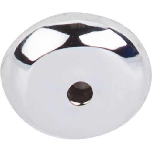 Top Knobs Aspen II Round 7/8" Knob Backplate in Polished Chrome