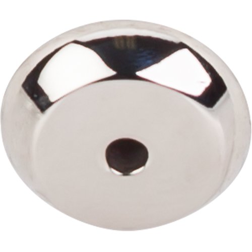 Top Knobs Aspen II Round 7/8" Knob Backplate in Polished Nickel