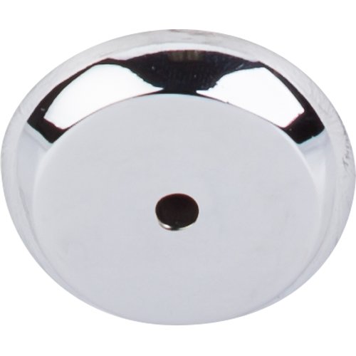 Top Knobs Aspen II Round 1 1/4" Knob Backplate in Polished Chrome
