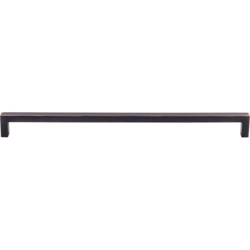 Top Knobs Square Bar 12 5/8" Centers Bar Pull in Tuscan Bronze