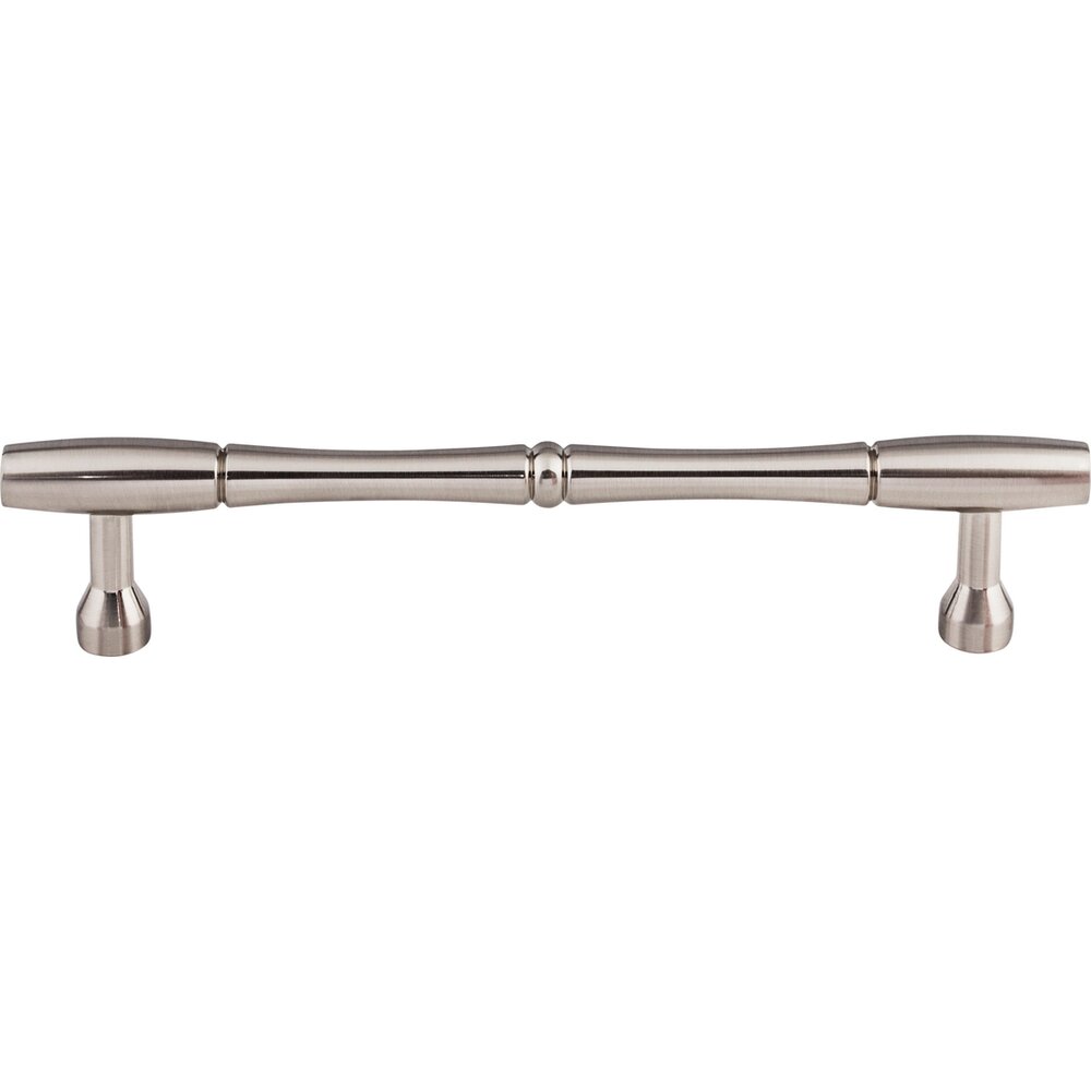 Top Knobs Nouveau Bamboo 7" Centers Pull in Brushed Satin Nickel