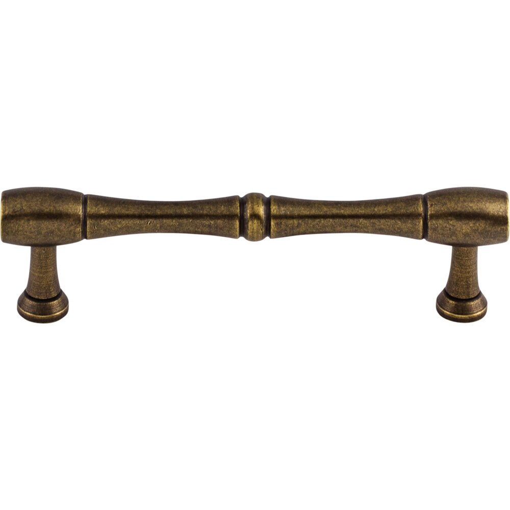 Top Knobs Nouveau Bamboo 3 3/4" Centers Pull in German Bronze