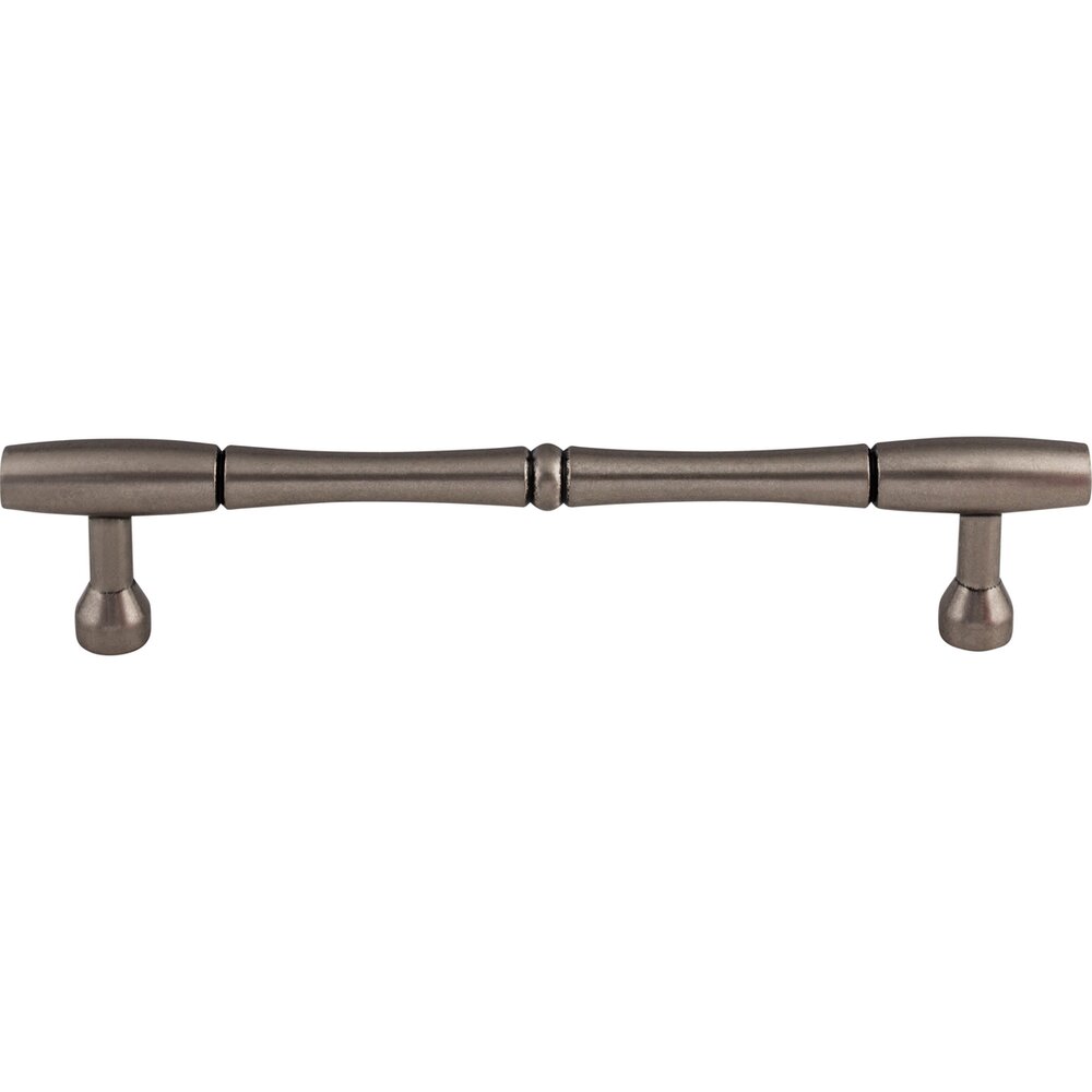Top Knobs Nouveau Bamboo 7" Centers Pull in Pewter Antique