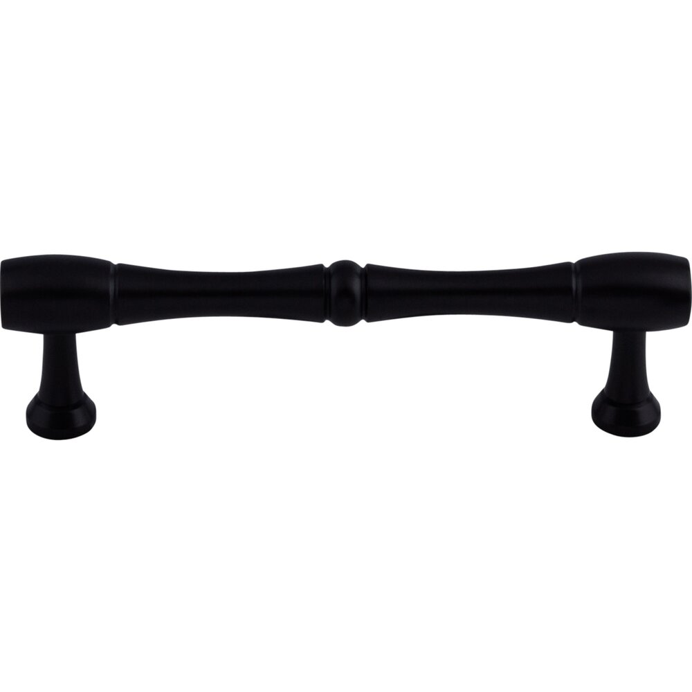 Top Knobs Nouveau Bamboo 3 3/4" Centers Pull in Patine Black