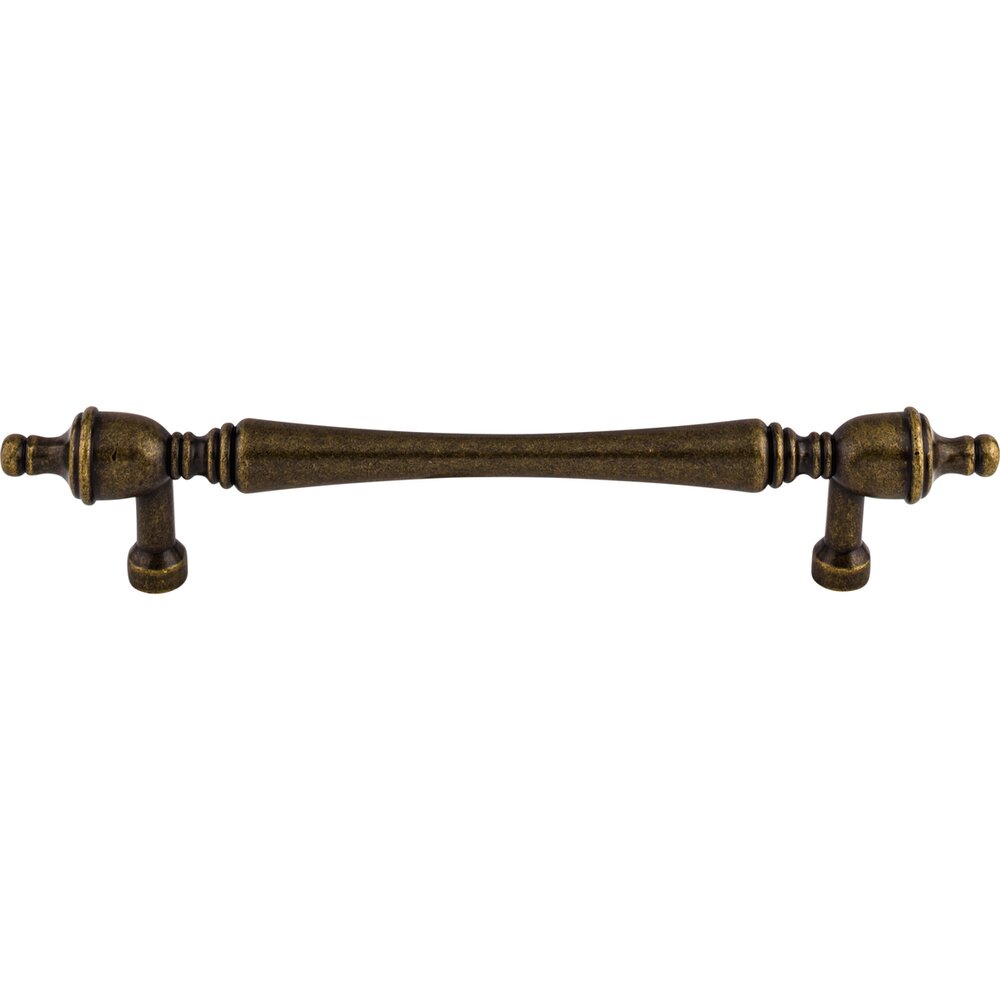 Top Knobs Somerset Finial 7" Centers Bar Pull in German Bronze