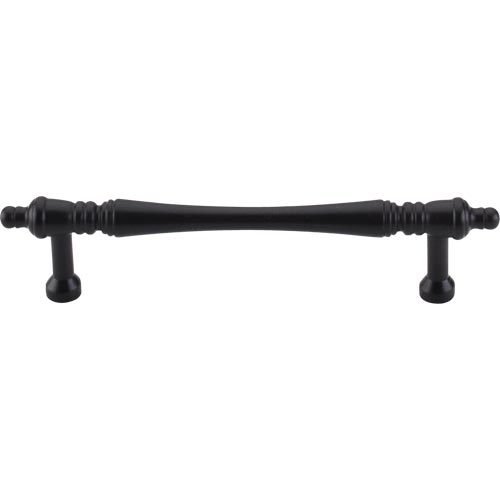 Top Knobs Finial 3 3/4" Centers Pull in Patine Black
