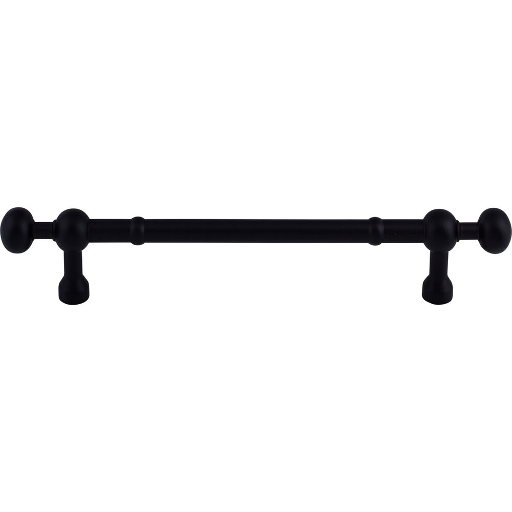 Top Knobs Somerset Weston 7" Centers Bar Pull in Patine Black