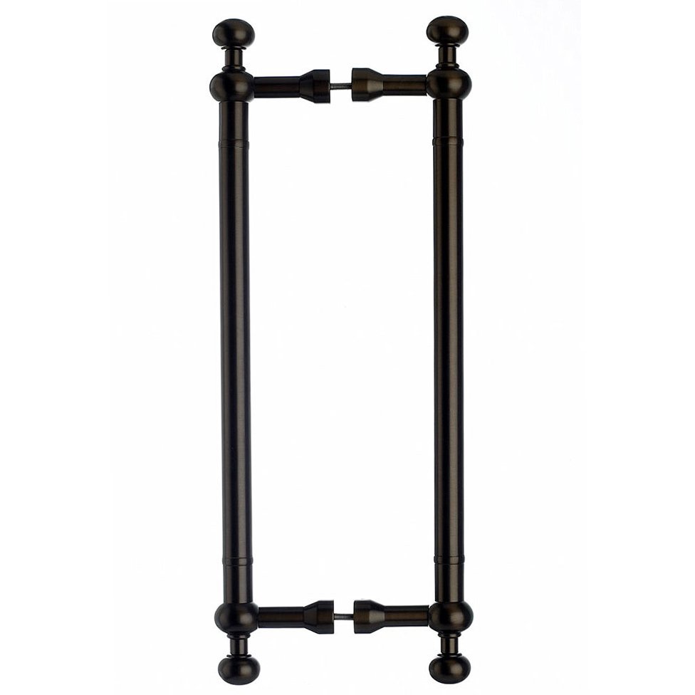 Top Knobs Oversized 18" Centers Back to Back Door Pull in Oil Rubbed Bronze 21 5/32" O/A