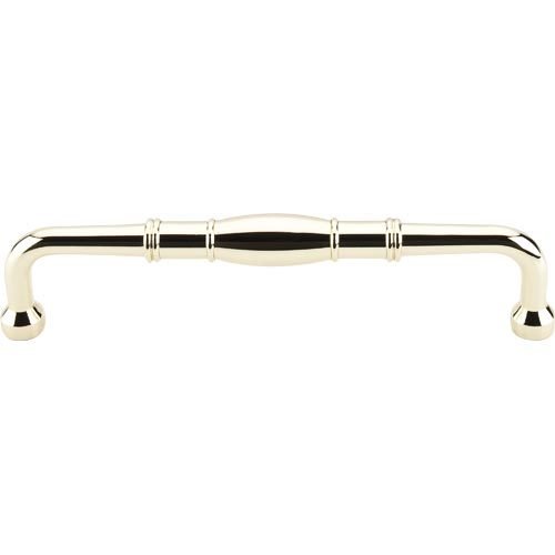 Top Knobs 7" Centers Handle in Polished Brass