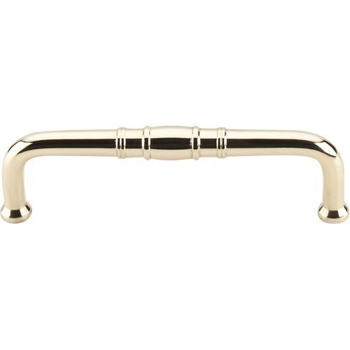 Top Knobs 3 3/4" Centers Pull in Polished Brass