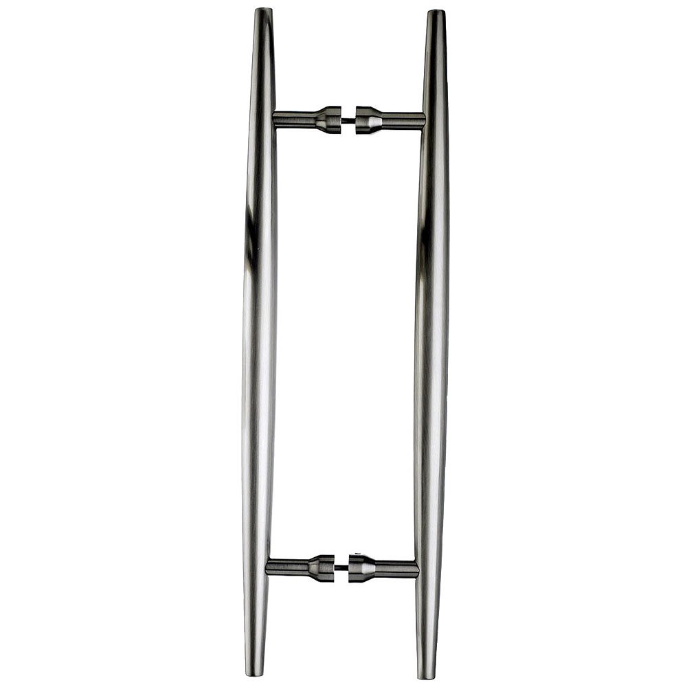 Top Knobs 18" Centers Back to Back Door Pull in Brushed Satin Nickel