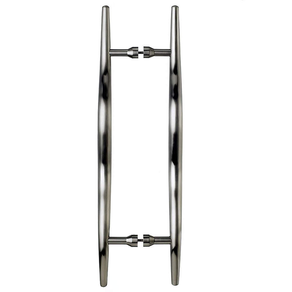 Top Knobs 12" Centers Back to Back Door Pull in Brushed Satin Nickel