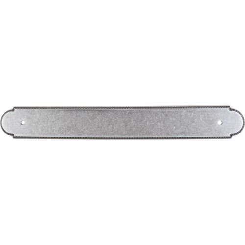 Top Knobs Beaded Backplate in Pewter