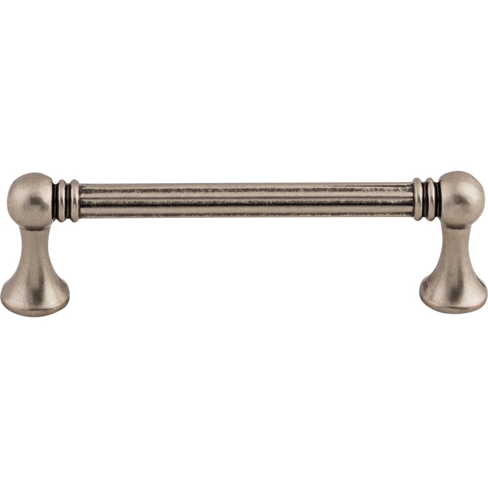 Top Knobs Grace 3 3/4" Centers Bar Pull in Pewter Antique