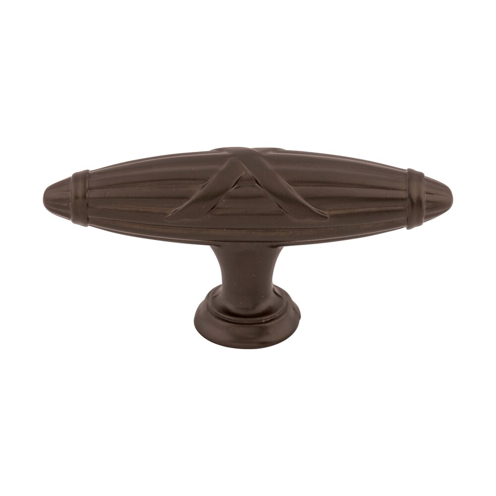 Top Knobs Ribbon & Reed 2 3/4" Long Bar Knob in Oil Rubbed Bronze