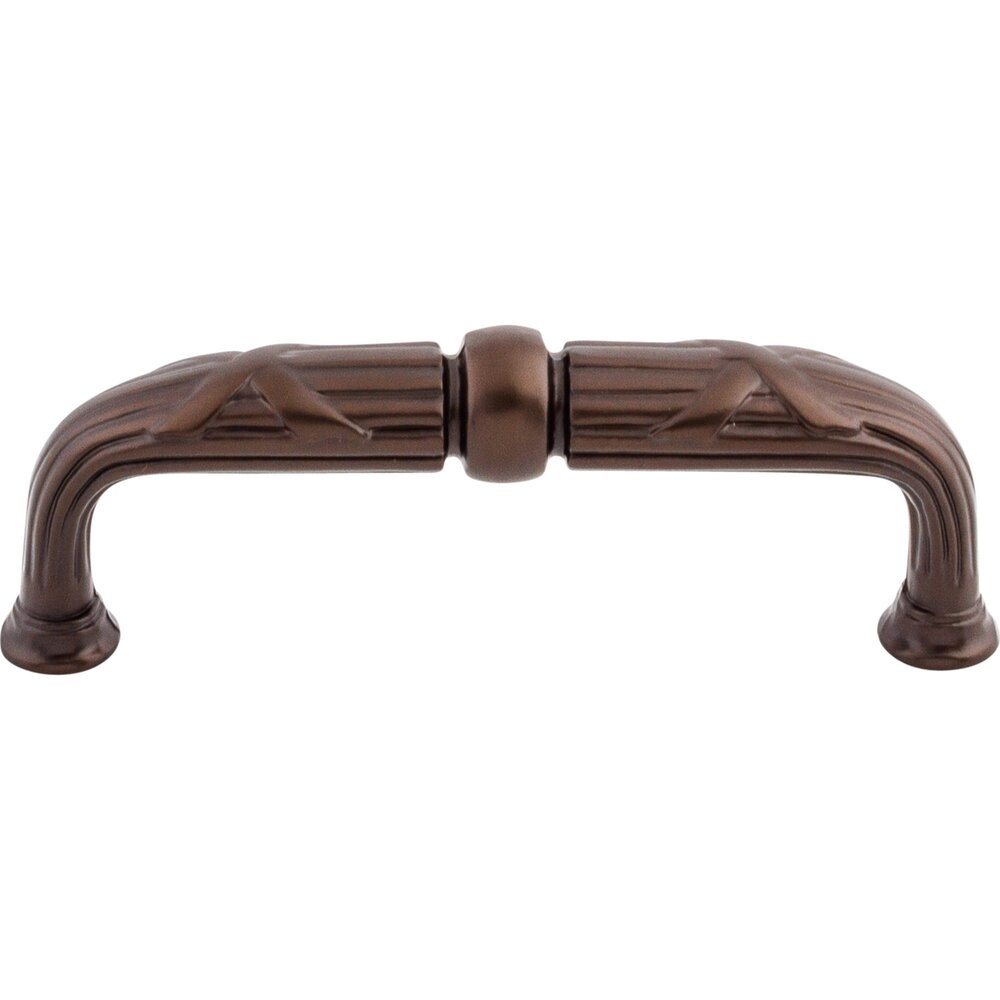 Top Knobs Ribbon & Reed 3 3/4" Centers Bar Pull in Oil Rubbed Bronze