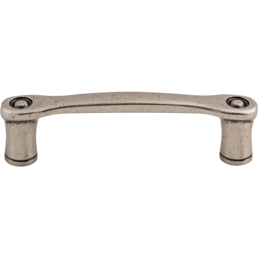 Top Knobs Link 3" Centers Bar Pull in Pewter Antique
