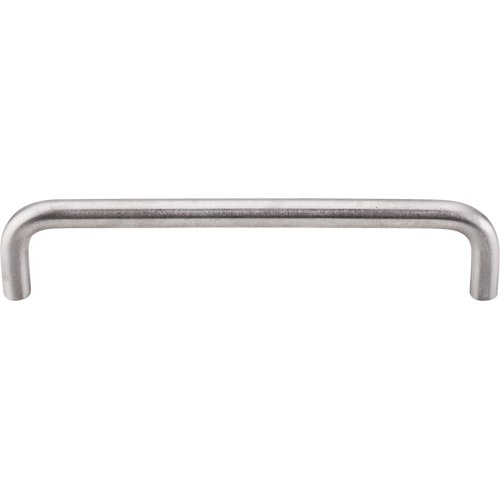 Top Knobs Bent Bar (8mm Diameter) 5 1/16" Centers Bar Pull in Brushed Stainless Steel