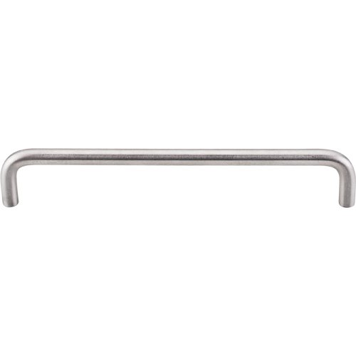 Top Knobs Bent Bar (8mm Diameter) 6 5/16" Centers Bar Pull in Brushed Stainless Steel