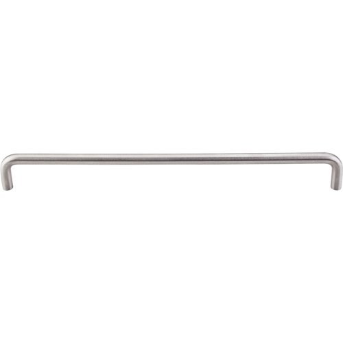 Top Knobs Bent Bar (10mm Diameter) 11 11/32" Centers Bar Pull in Brushed Stainless Steel