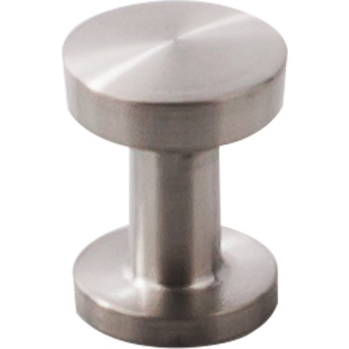 Top Knobs Spool 13/16" Diameter Mushroom Knob in Brushed Stainless Steel