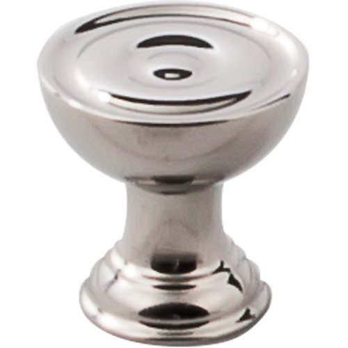 Top Knobs Rook 1" Diameter Mushroom Knob in Polished Stainless Steel