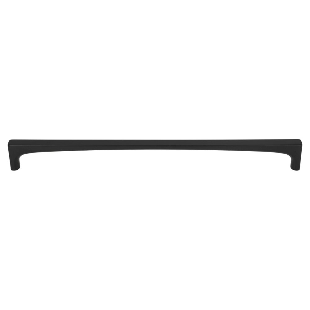 Top Knobs Riverside 12" Centers Appliance Pull in Flat Black