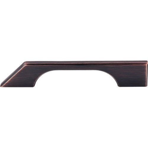 Top Knobs 5" (128mm) Centers Tapered Bar Pull in Tuscan Bronze