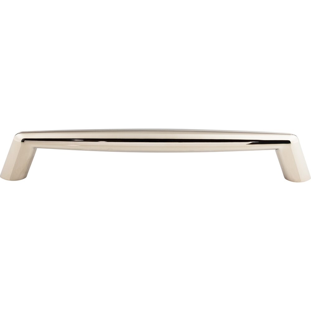Top Knobs Rung 12" Centers Appliance Pull in Polished Nickel