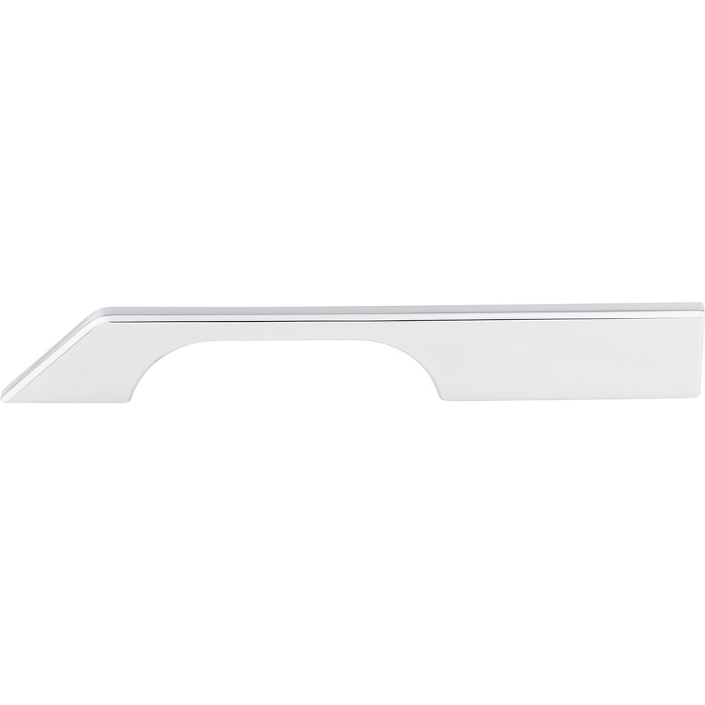 Top Knobs Tapered 7" Centers Bar Pull in Polished Chrome