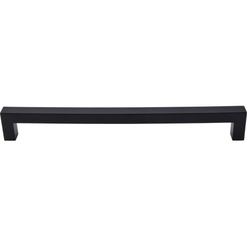 Top Knobs Square Bar 12" Centers Appliance Pull in Flat Black