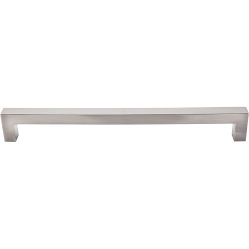 Top Knobs Square Bar 12" Centers Appliance Pull in Brushed Satin Nickel