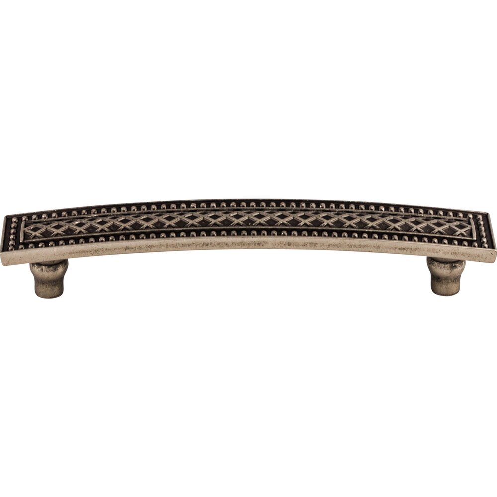 Top Knobs Trevi 5" Centers Bar Pull in Pewter Antique