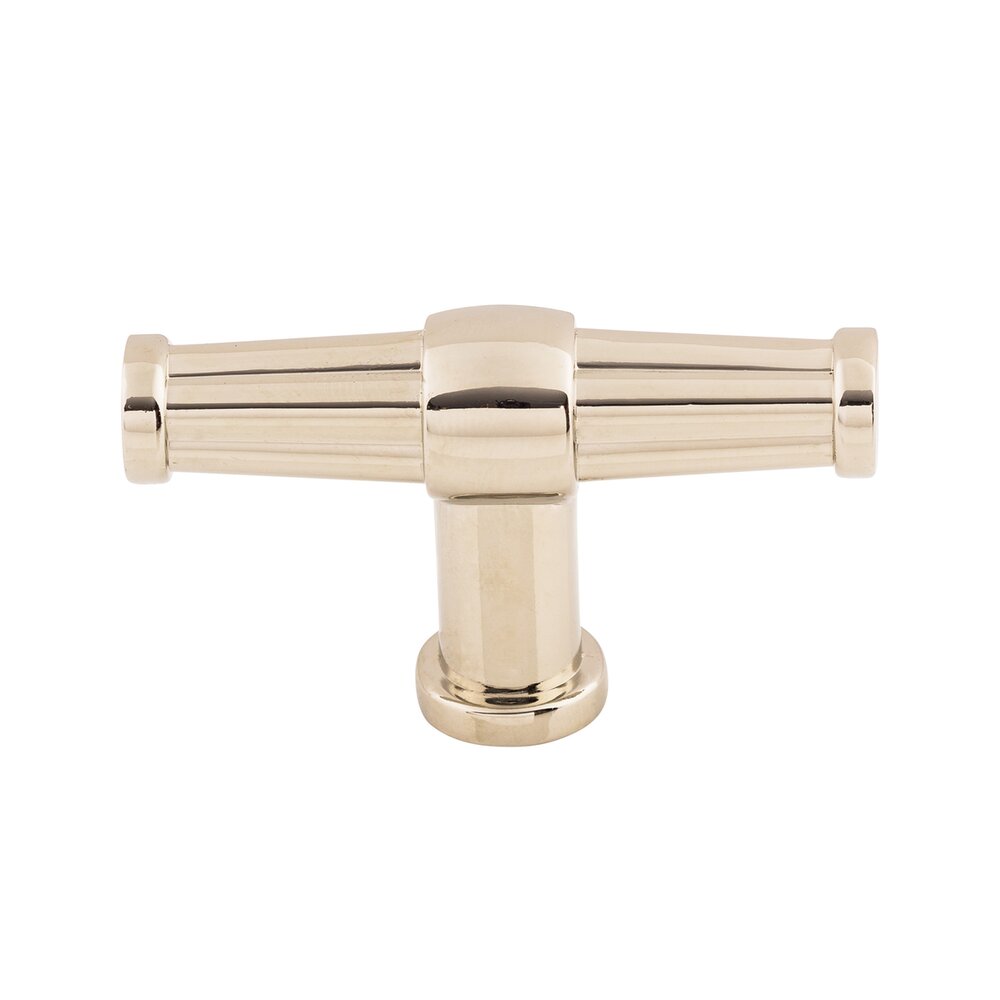 Top Knobs Luxor 2 1/2" Long Bar Knob in Polished Nickel