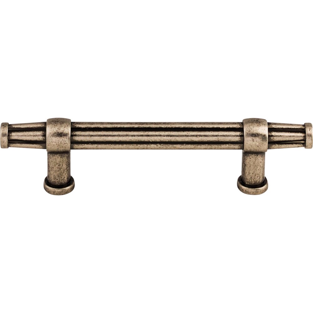 Top Knobs Luxor 3 3/4" Centers Bar Pull in Pewter Antique