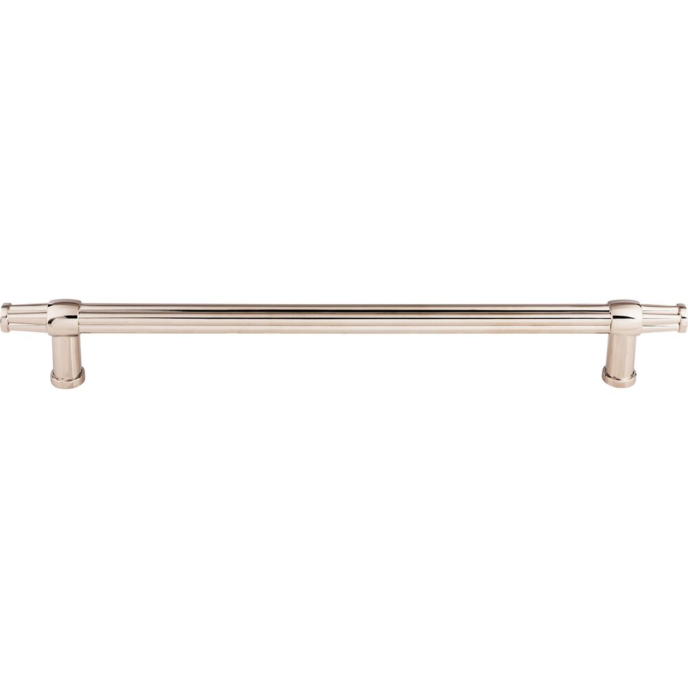 Top Knobs Luxor 12" Centers Appliance Pull in Polished Nickel