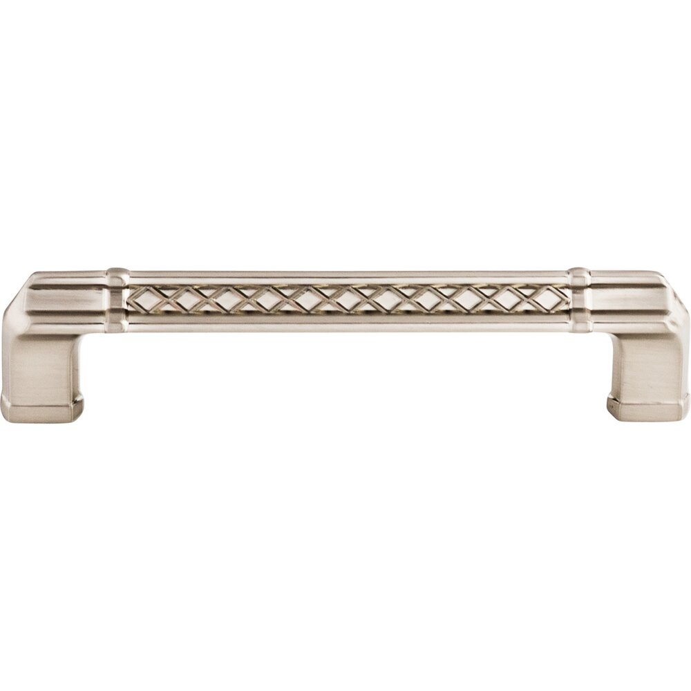 Top Knobs Tower Bridge 5" Centers Bar Pull in Brushed Satin Nickel