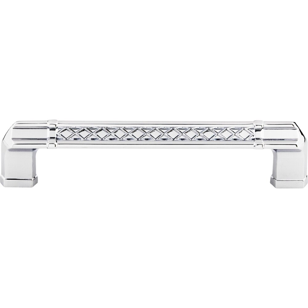 Top Knobs Tower Bridge 5" Centers Bar Pull in Polished Chrome