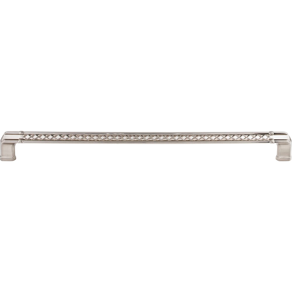Top Knobs Tower Bridge 12" Centers Bar Pull in Brushed Satin Nickel