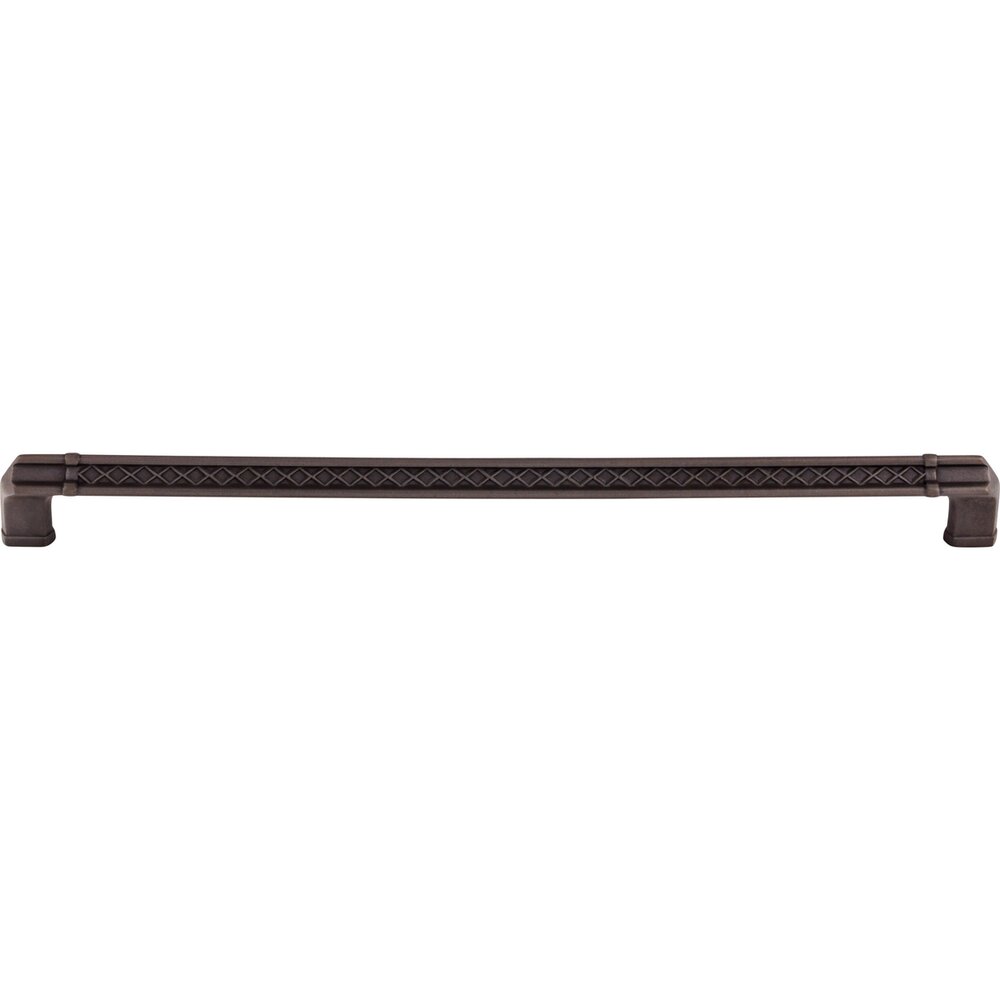 Top Knobs Tower Bridge 12" Centers Bar Pull in Sable