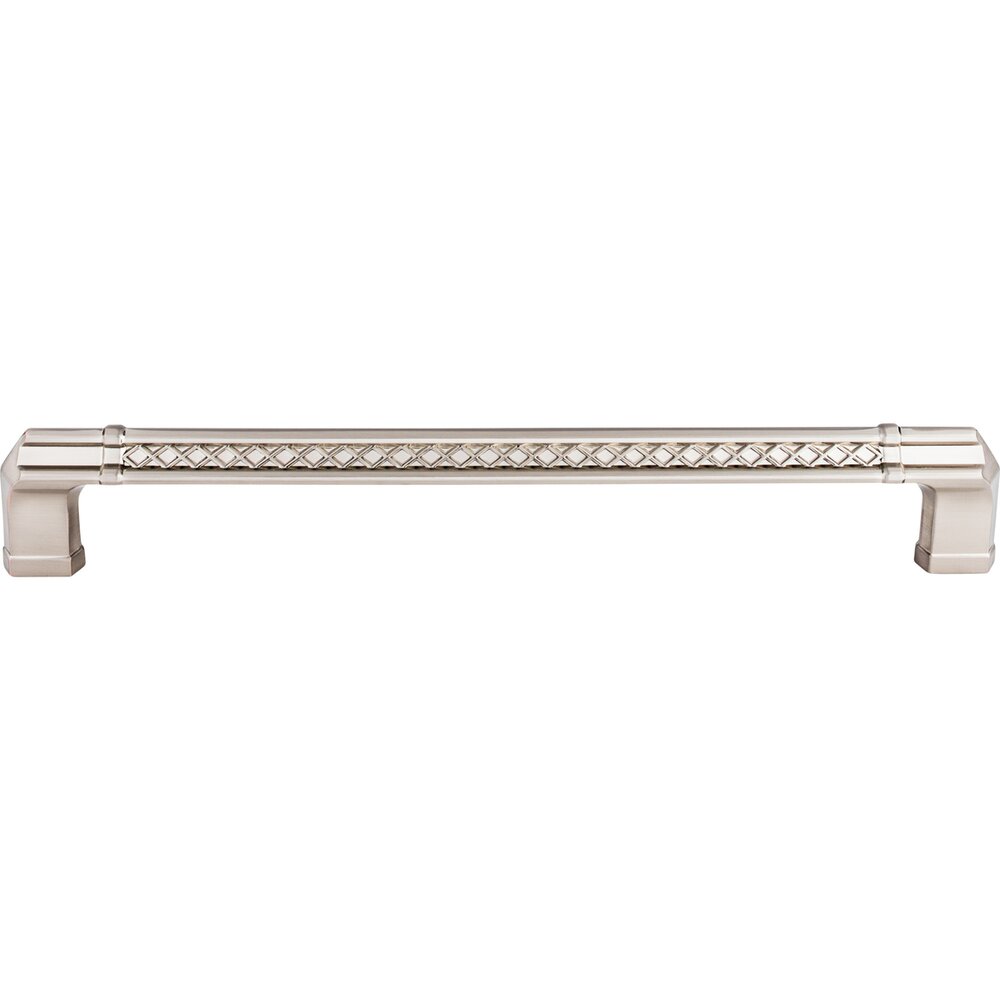 Top Knobs Tower Bridge 12" Centers Appliance Pull in Brushed Satin Nickel