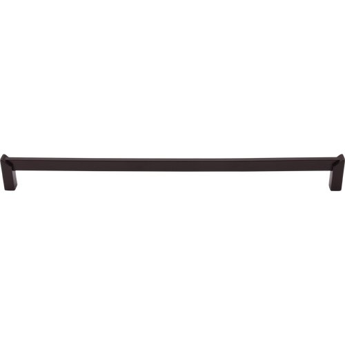 Top Knobs 12" Centers Meadows Edge Square Pull in Oil Rubbed Bronze