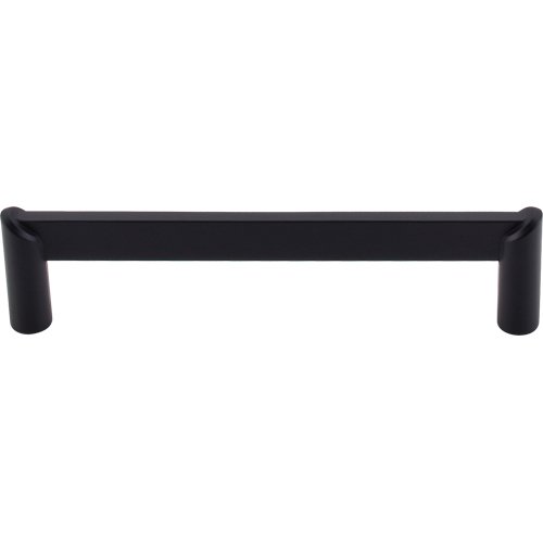 Top Knobs 5" Centers Meadows Edge Circle Pull in Flat Black