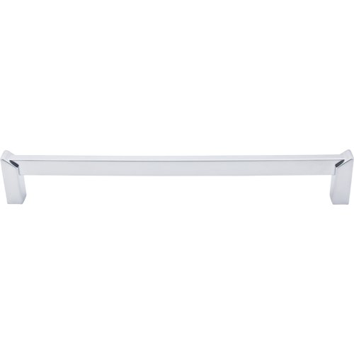 Top Knobs 12" Centers Meadows Edge Square Appliance Pull in Aluminum