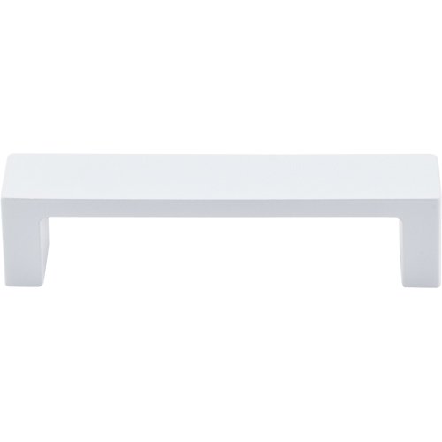 Top Knobs 3 3/4" Centers Modern Metro Pull in White