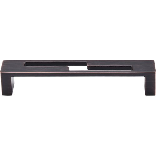 Top Knobs 5" Centers Modern Metro Z Pull in Tuscan Bronze